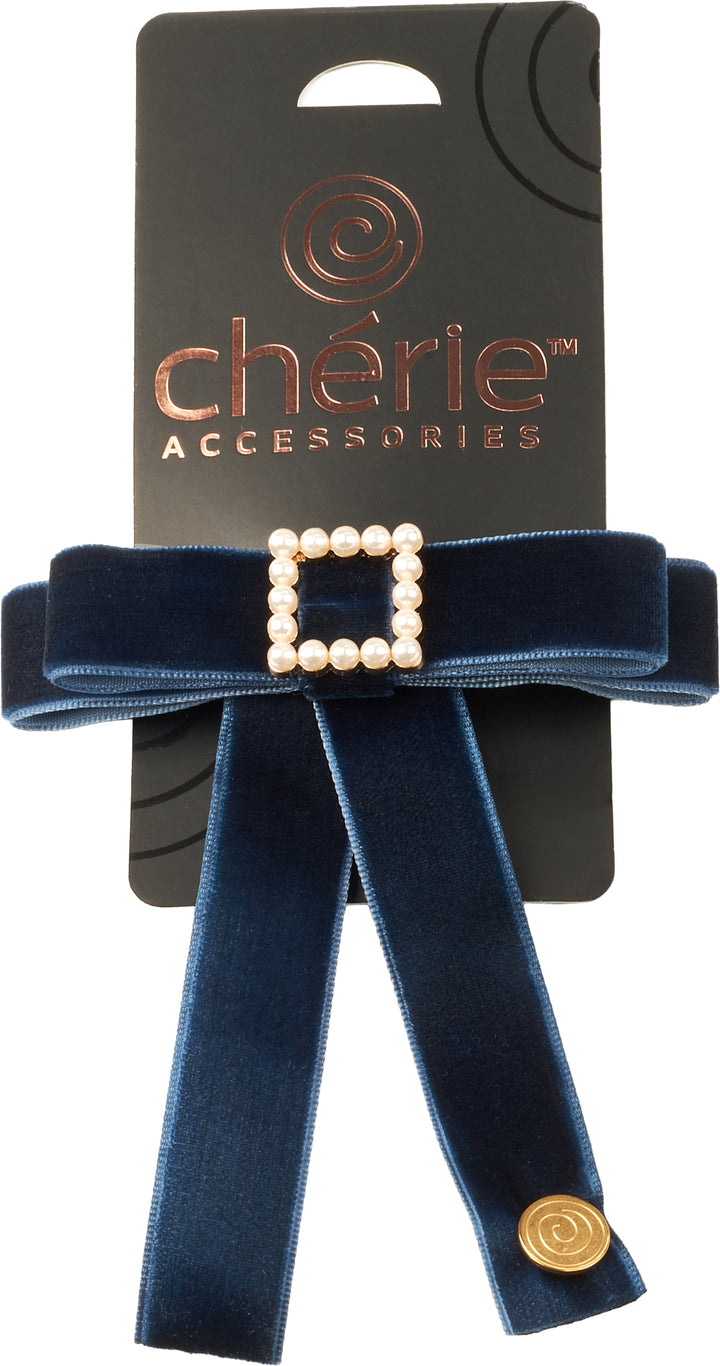 clip velvet buckle