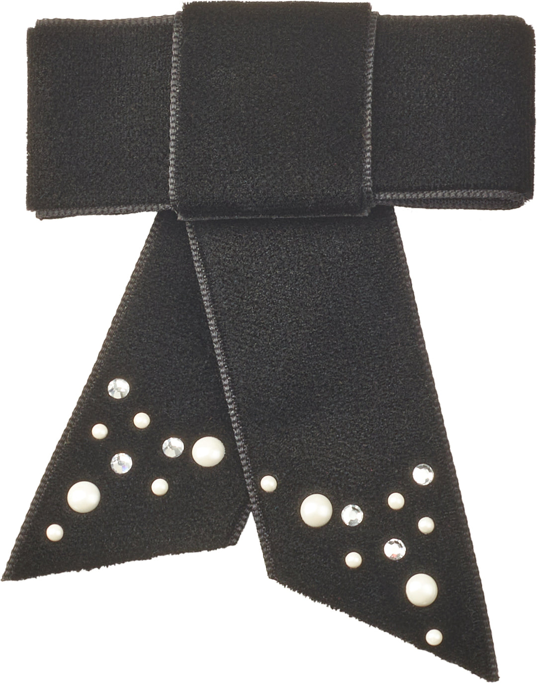 clip studded velvet