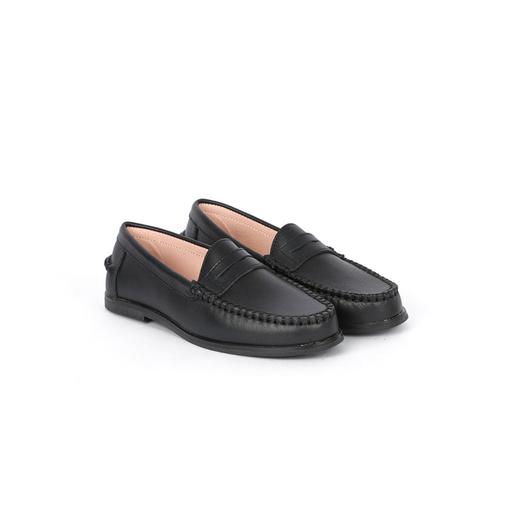 shoes clunky penny loafer