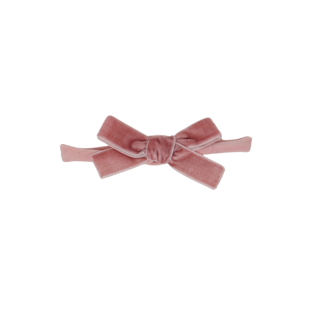 baby band nylon bow classic thin velvet