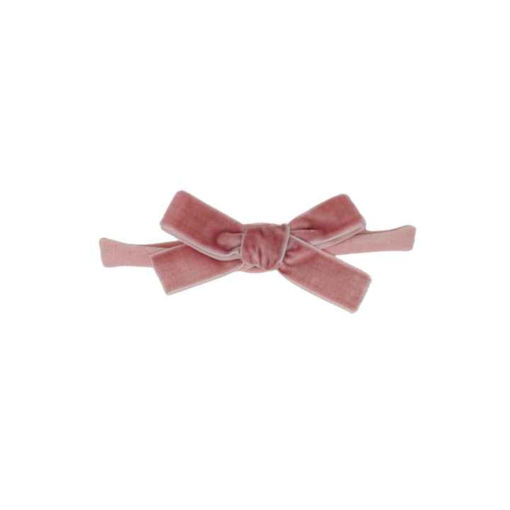 baby band nylon bow classic thin velvet