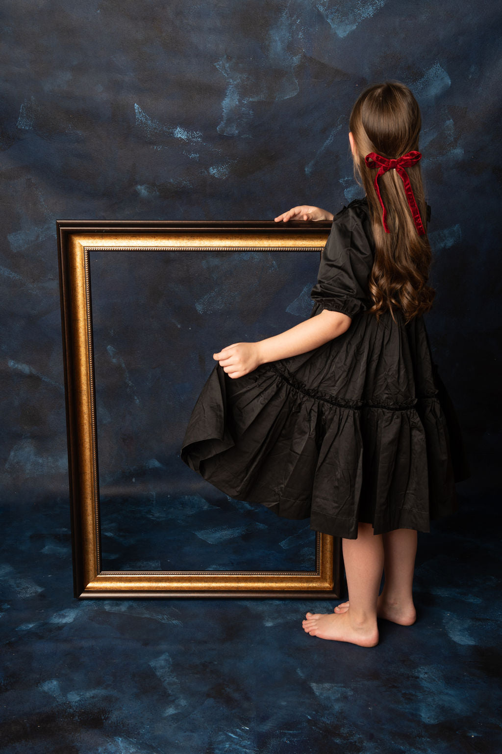 clip bow classic velvet