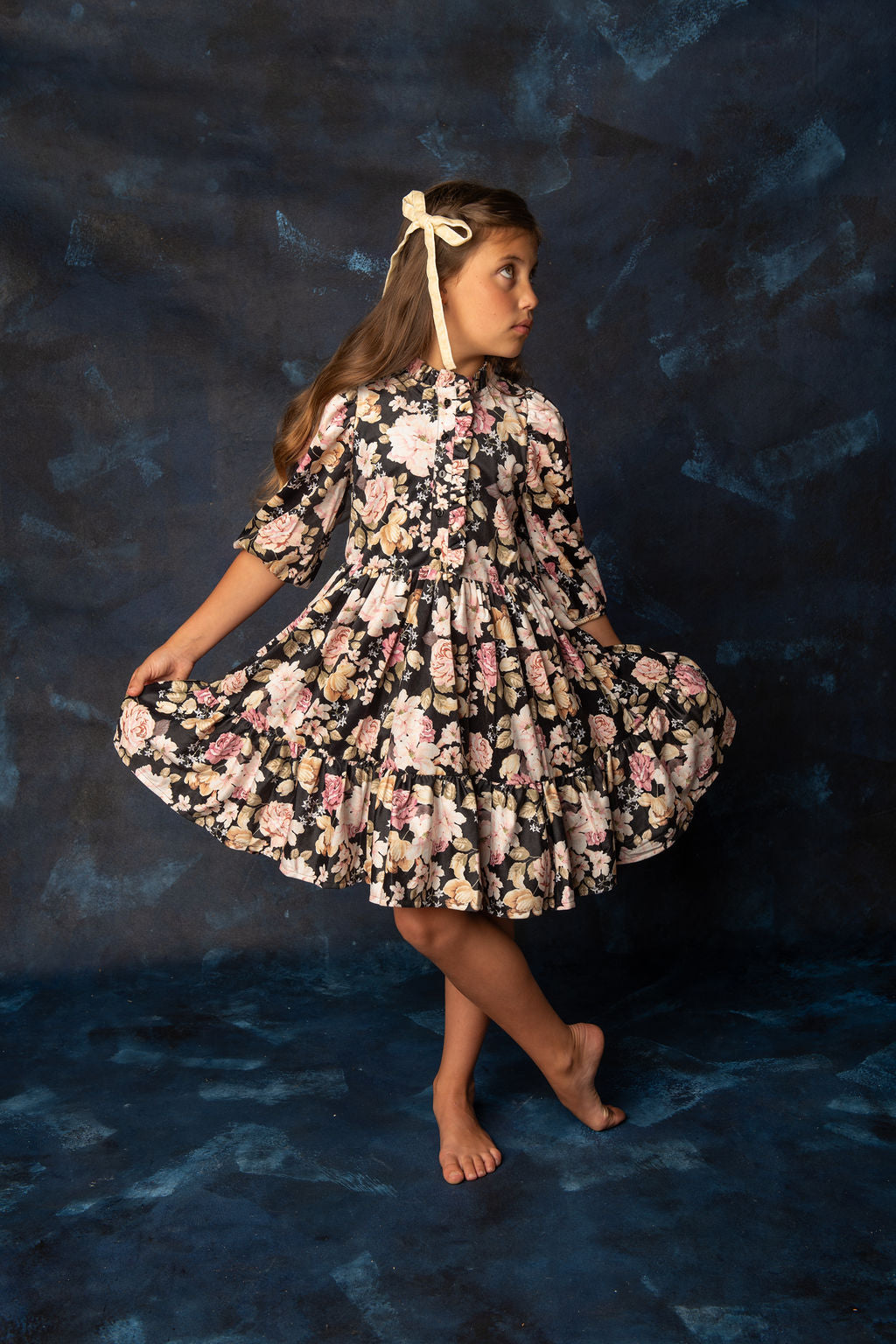 clip bow classic velvet