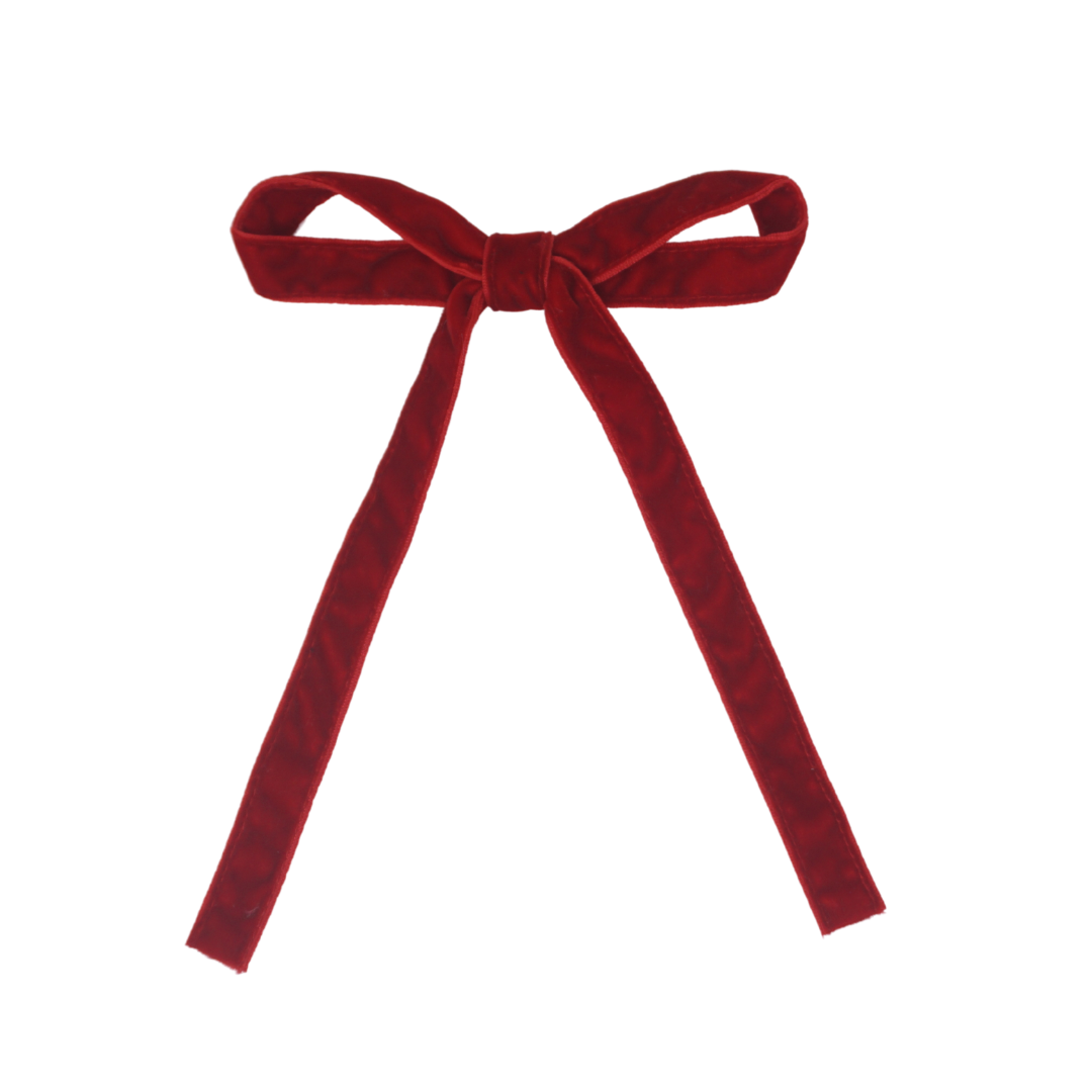clip bow classic velvet