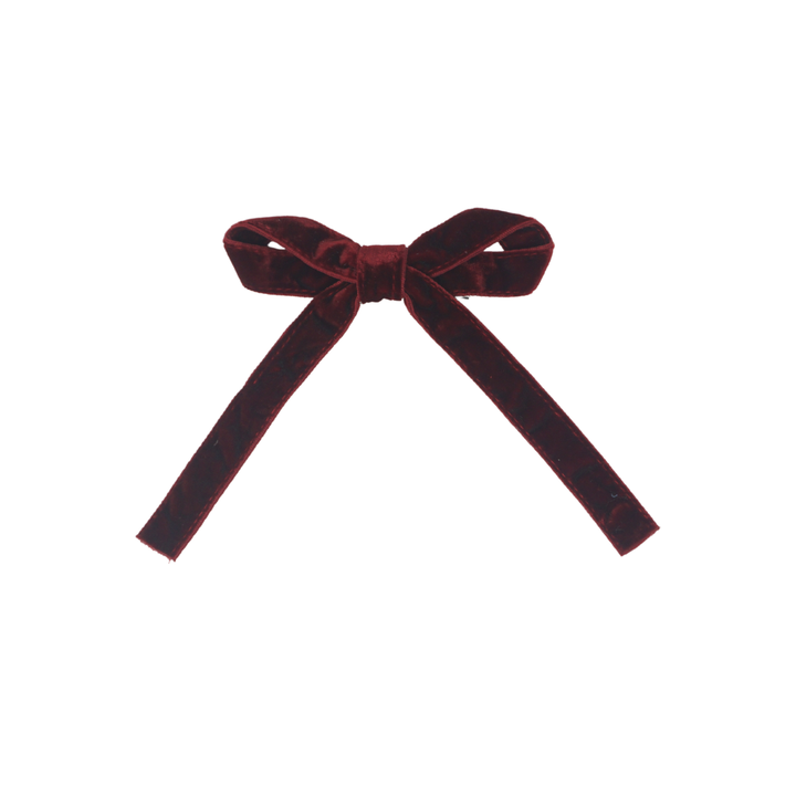 clip bow classic velvet