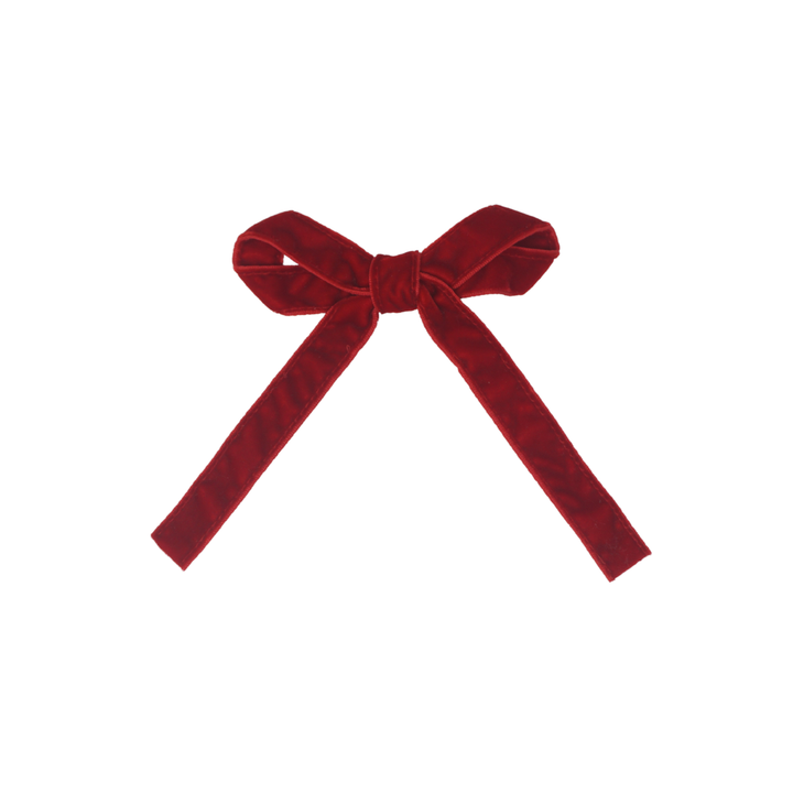 clip bow classic velvet