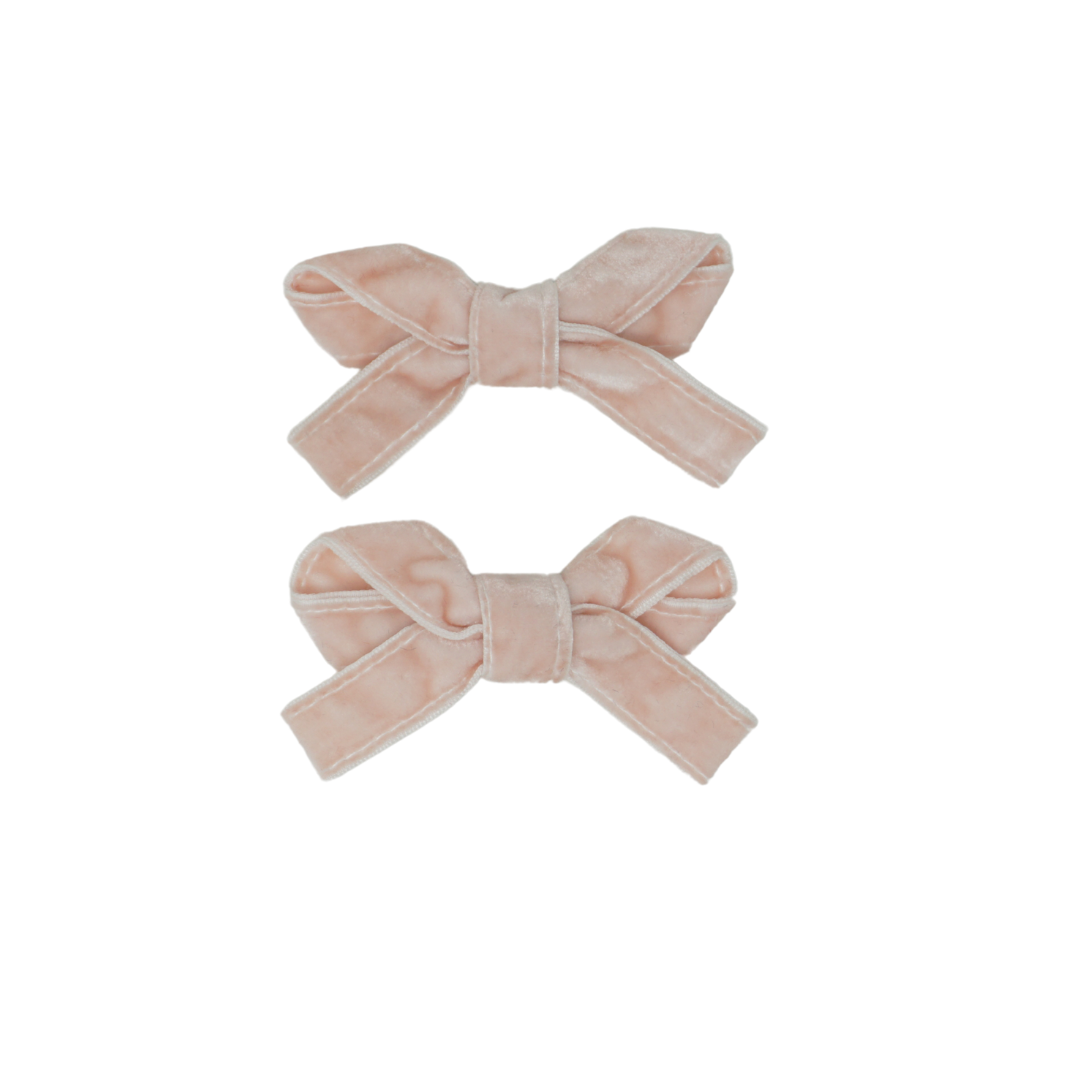 clip bow classic velvet set