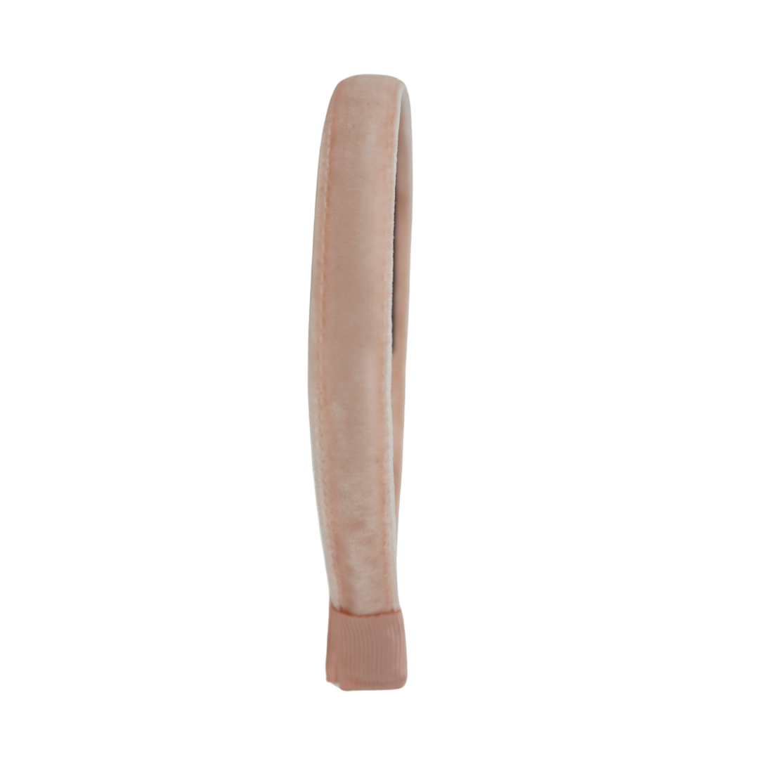 headband thin flat classic velvet