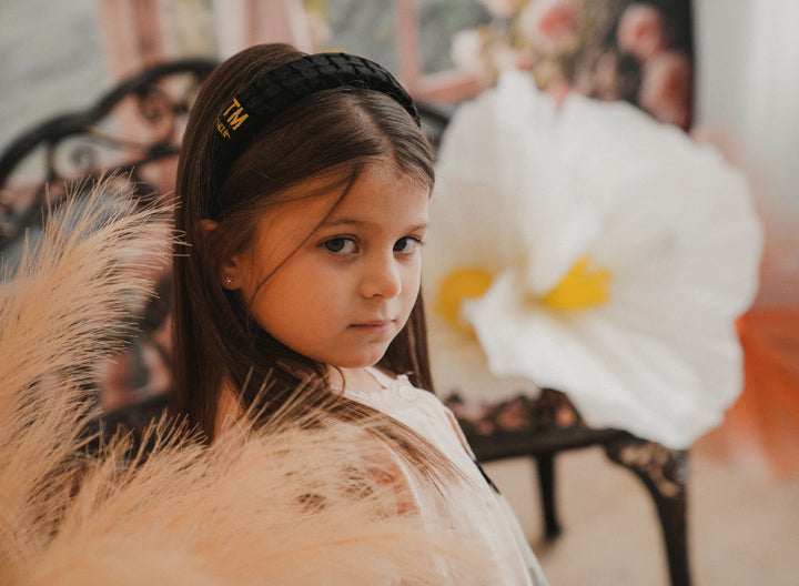 headband hard luxe velvet
