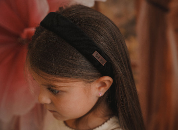 headband hard corduroy