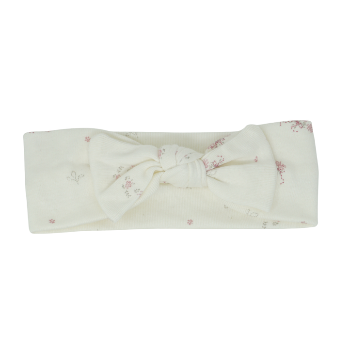 headband flat dainty prints on soft stretch fabric
