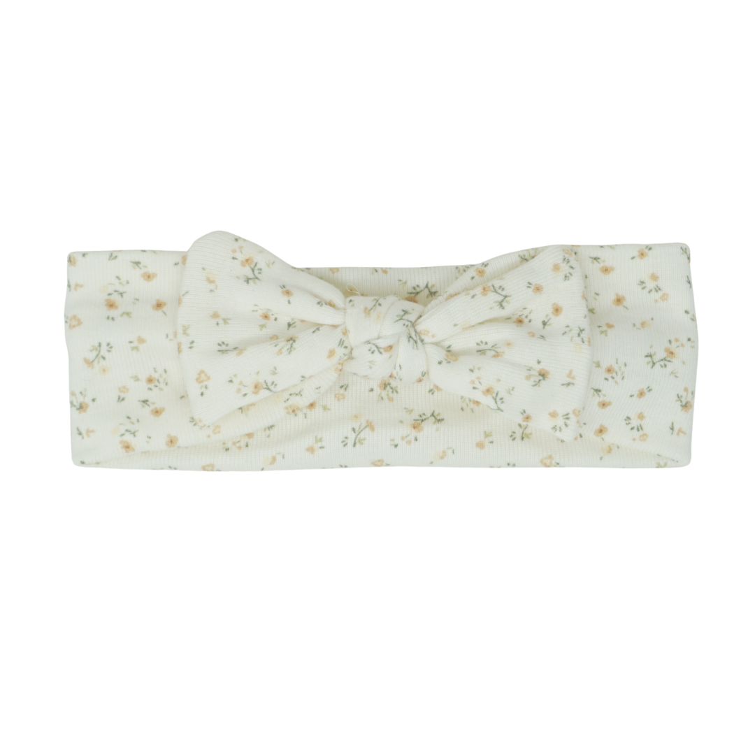 headband flat dainty prints on soft stretch fabric