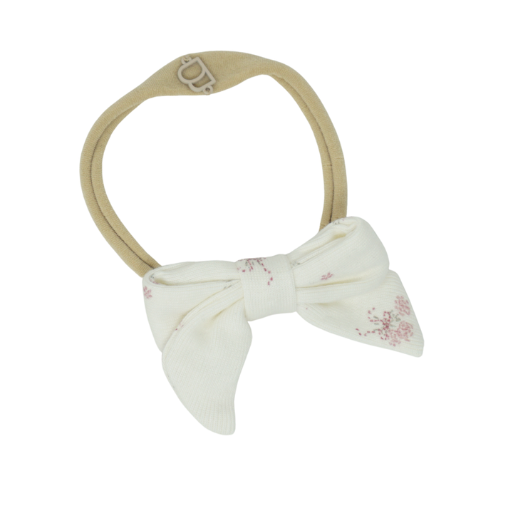 baby band dainty prints on soft stretch nylon fabric