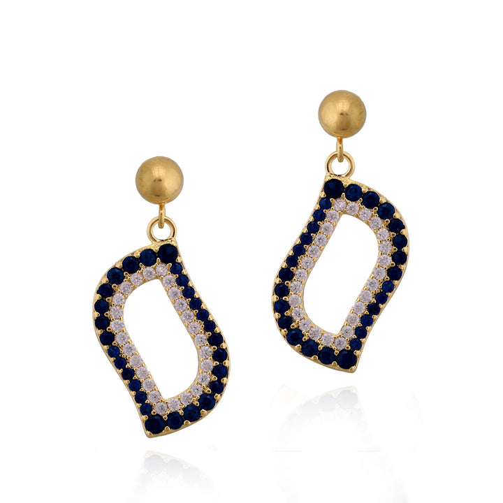 earring lb bold squiggle