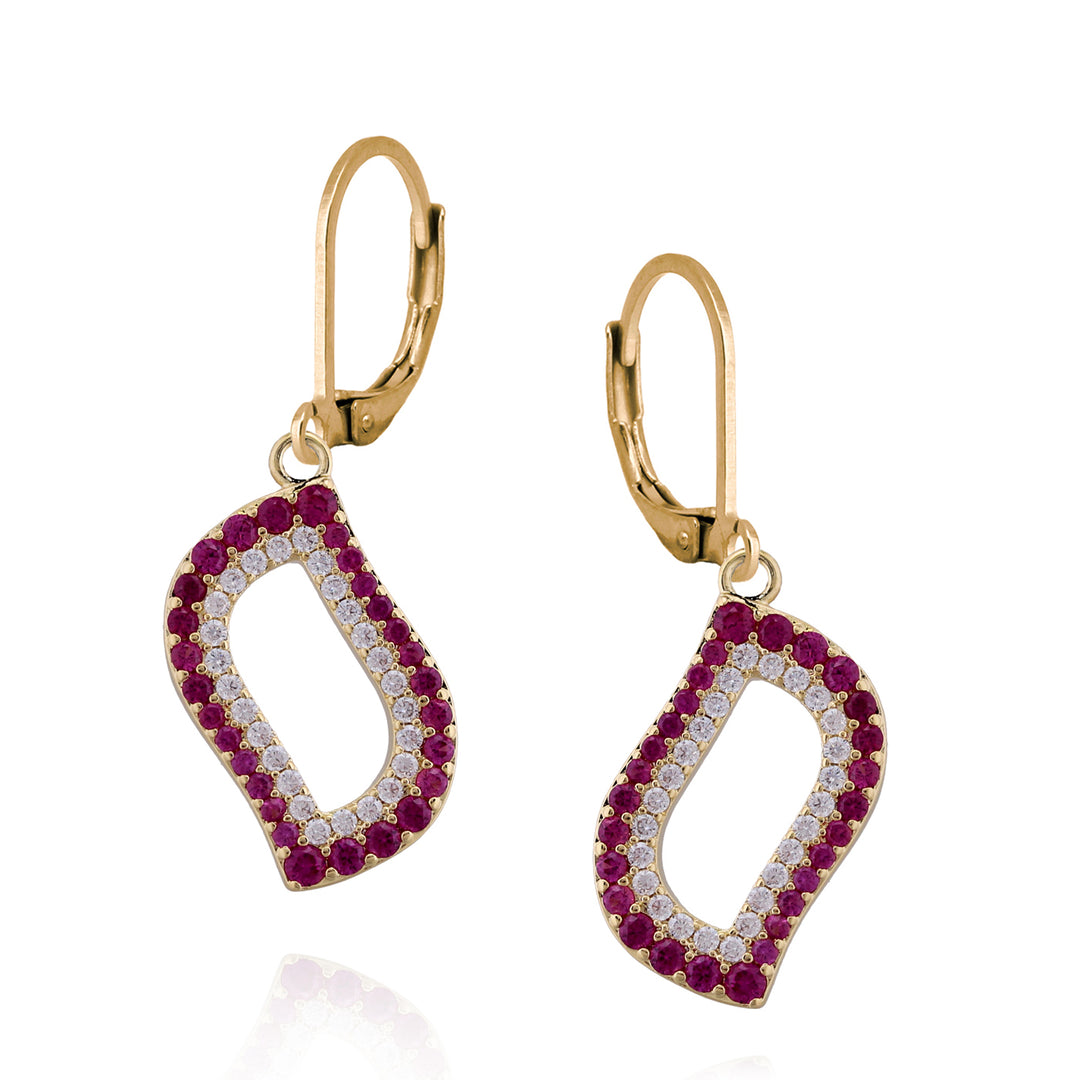 earring lb bold squiggle