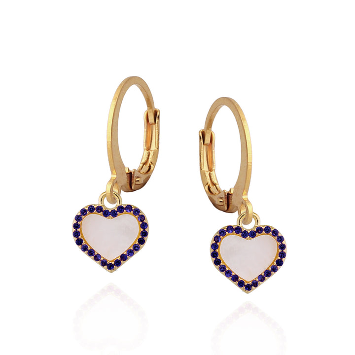 earring pl mother of pearl heart