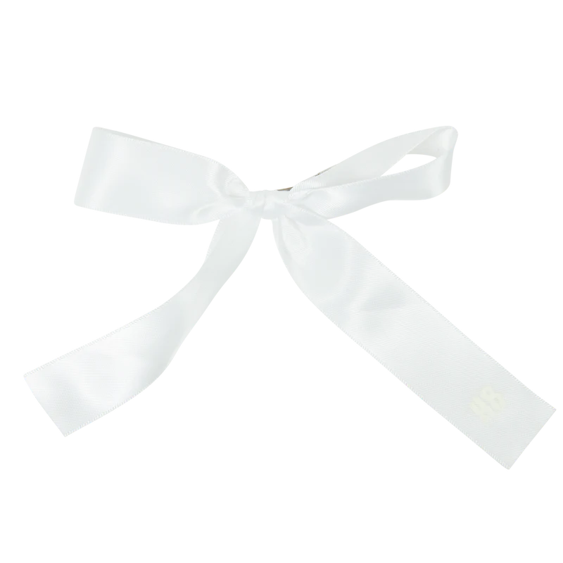 clip satin thin ribbon bow