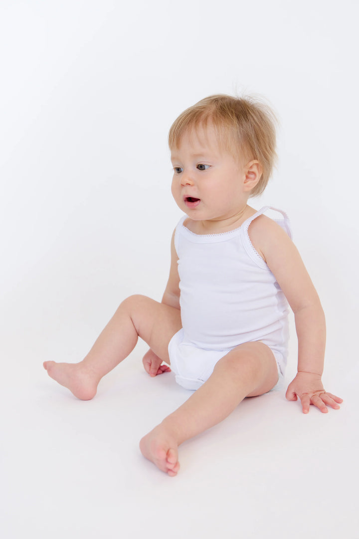 onesie solid spaghetti straps 2 pack