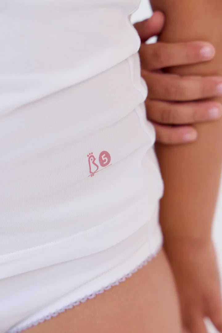 briefs 5 pack scalloped