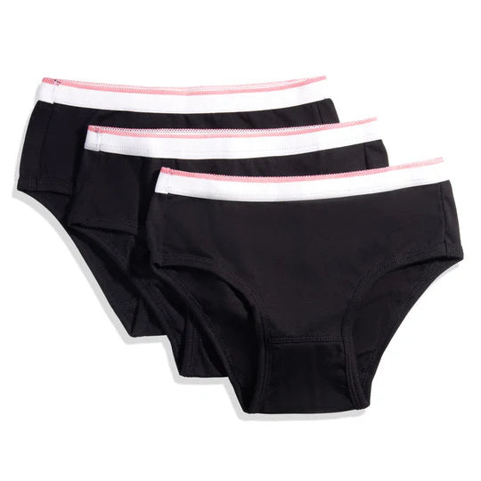 panties 3pk pink scallop