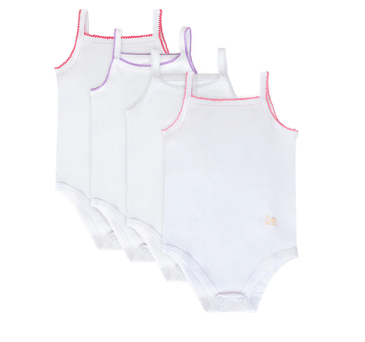 onesie 4 pack scalloped