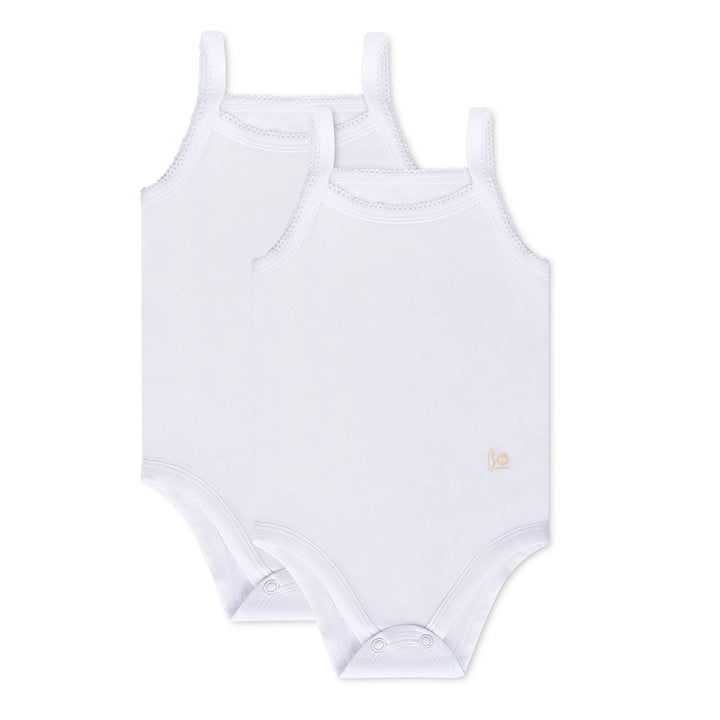 onesie solid spaghetti straps 2 pack