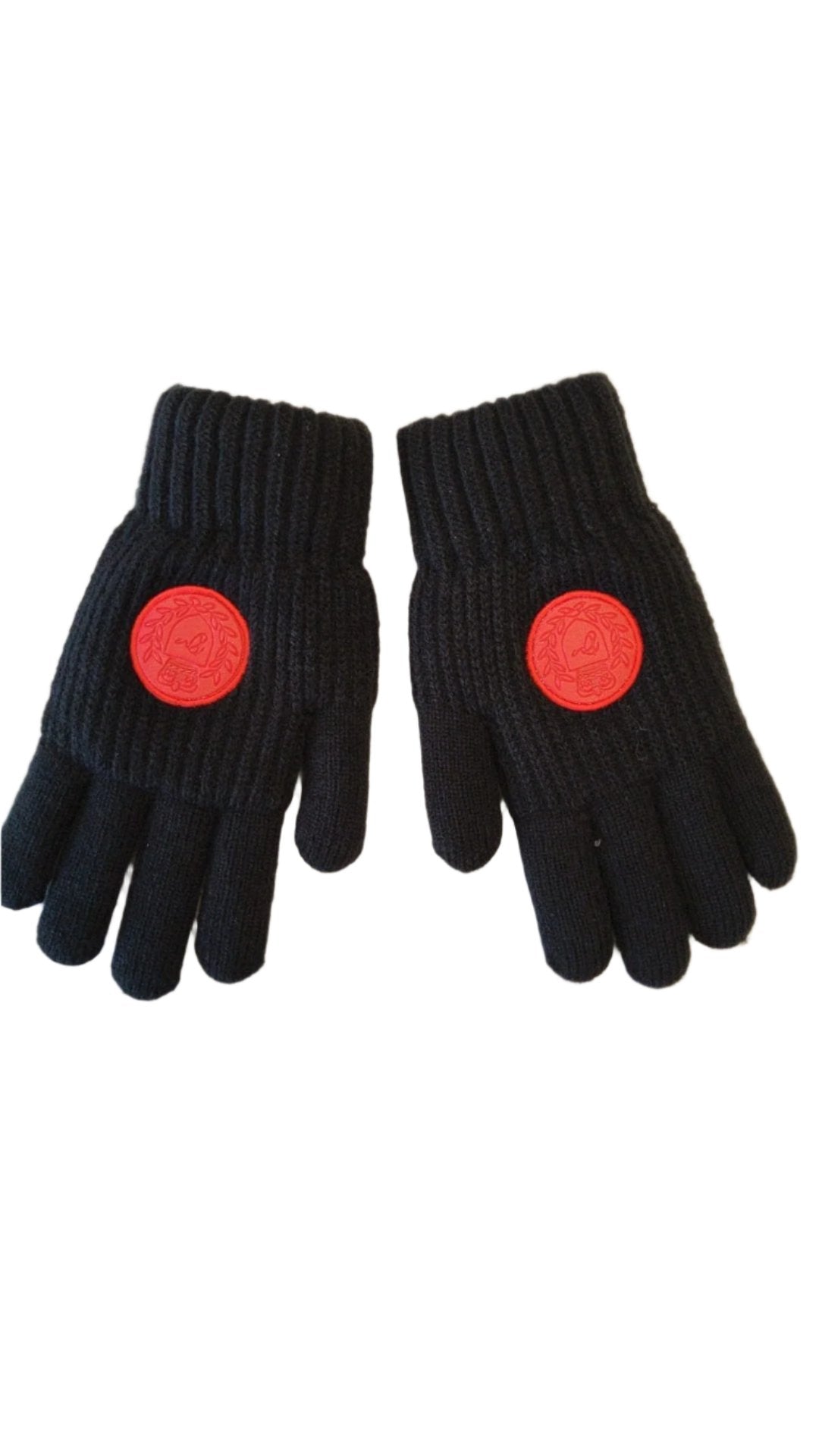 gloves leather emblem