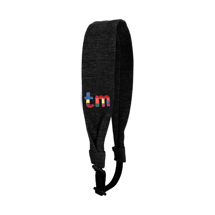 sweatband adjustable colored embroidered logo