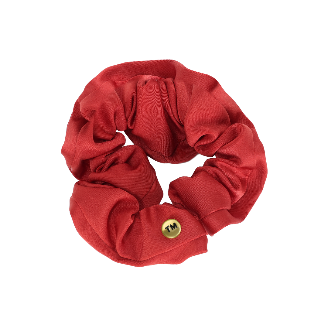 pony scrunchie satin oversized