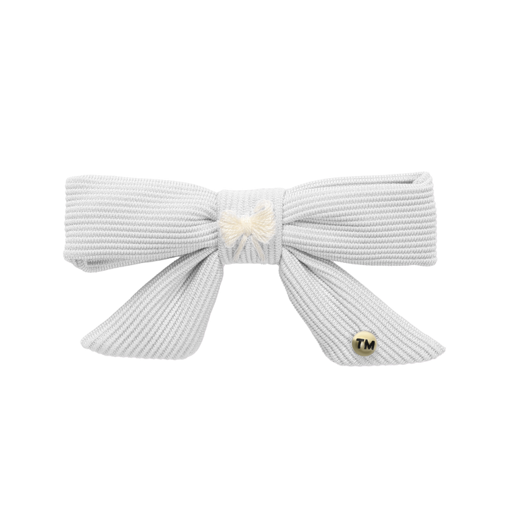 clip knit embroidery 3 inch bow