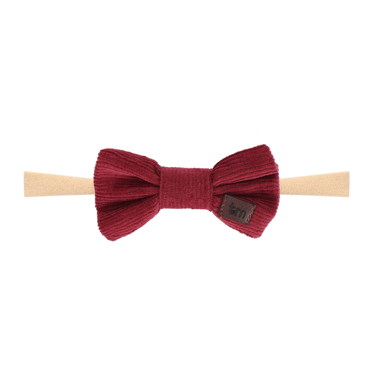 baby band corduroy nylon with bow