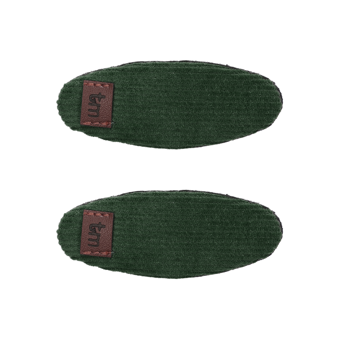 clip snap corduroy oval set of 2