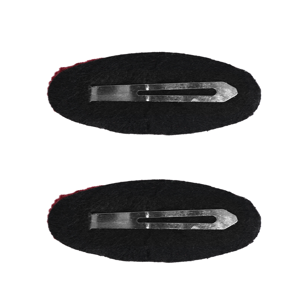 clip snap corduroy oval set of 2
