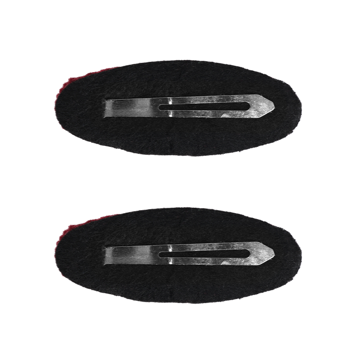 clip snap corduroy oval set of 2