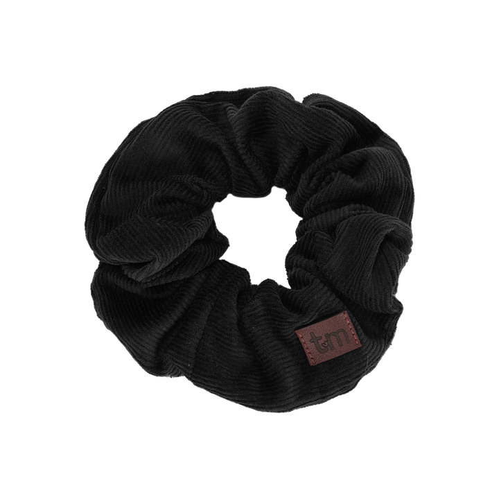 pony scrunchie corduroy