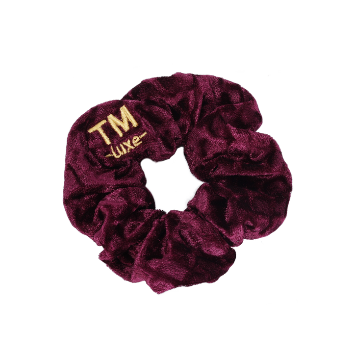 pony scrunchie luxe velvet