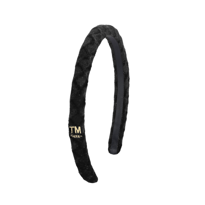 headband luxe velvet rounded narrow