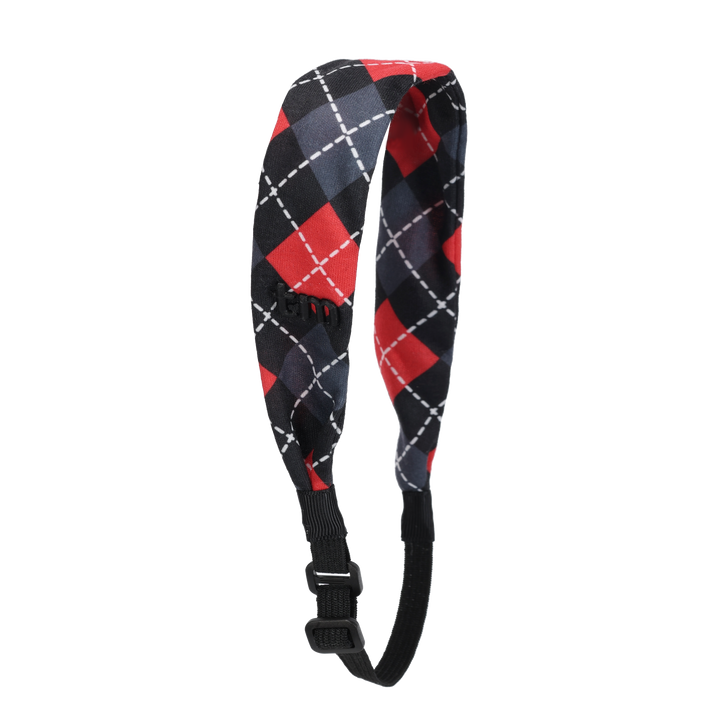 sweatband argyle adjustable