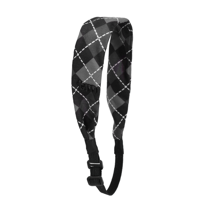 sweatband argyle adjustable