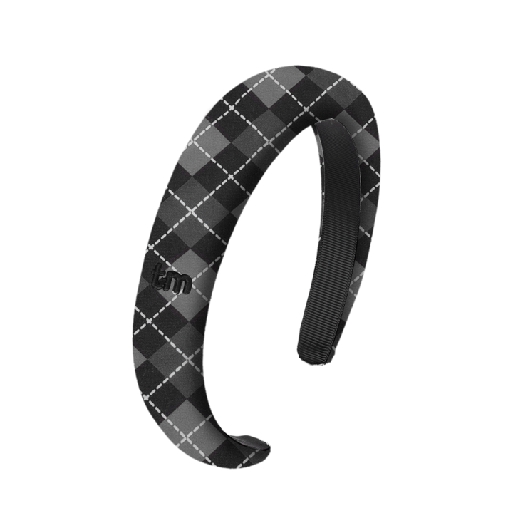 headband hard argyle