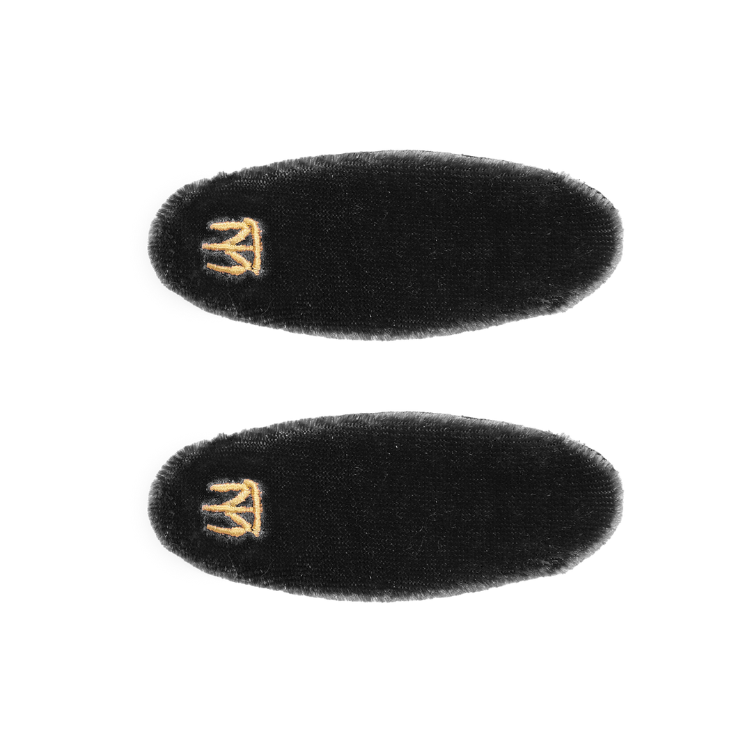 clip velvet barette