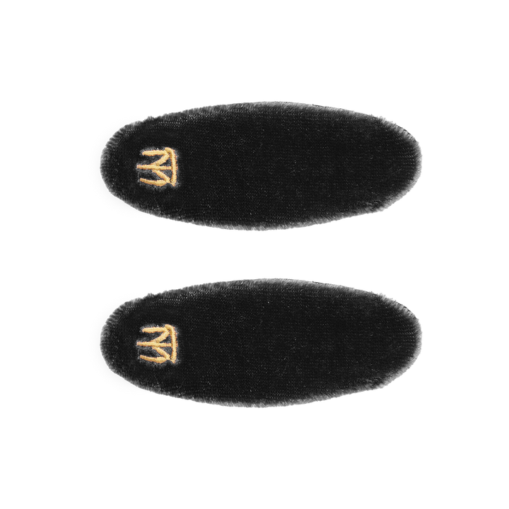 clip velvet barette