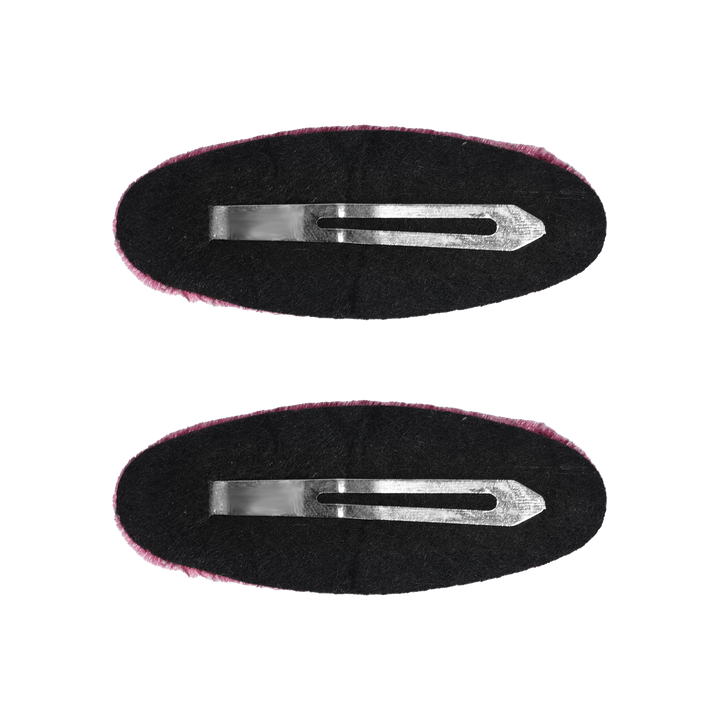 clip velvet barette