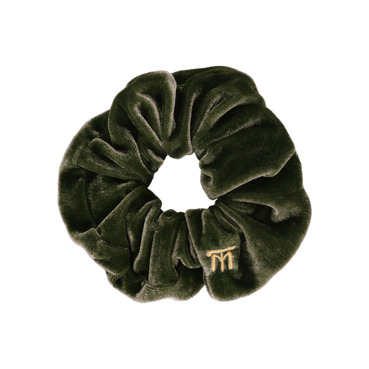pony scrunchie velvet