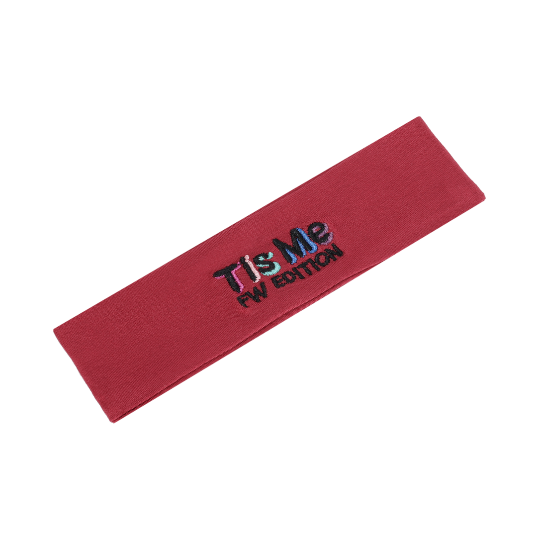 sweatband colored embroidery