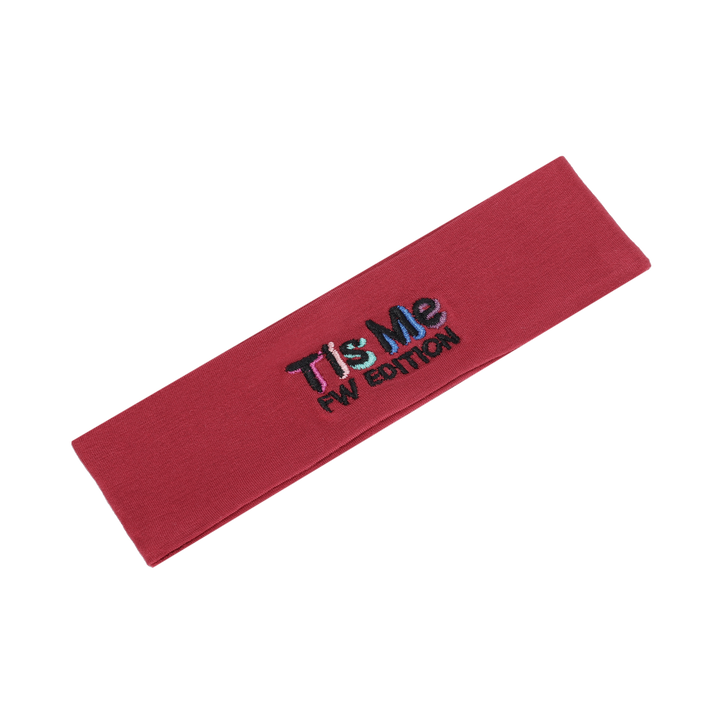 sweatband colored embroidery