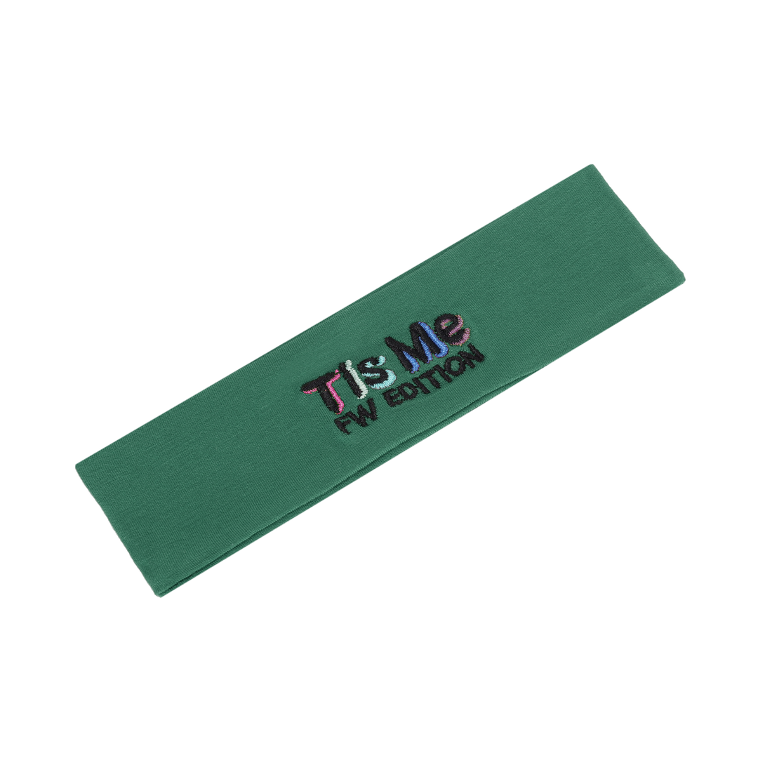 sweatband colored embroidery