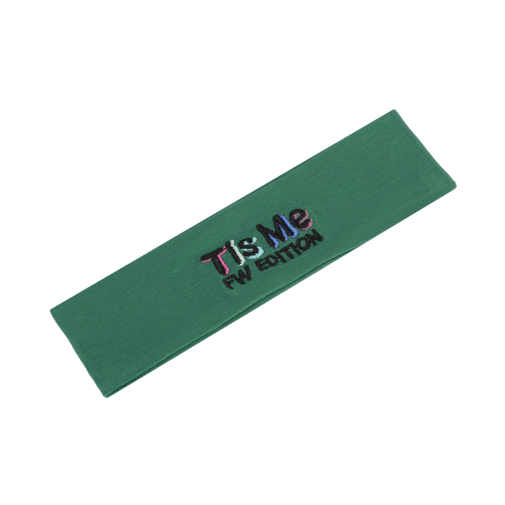 sweatband colored embroidery