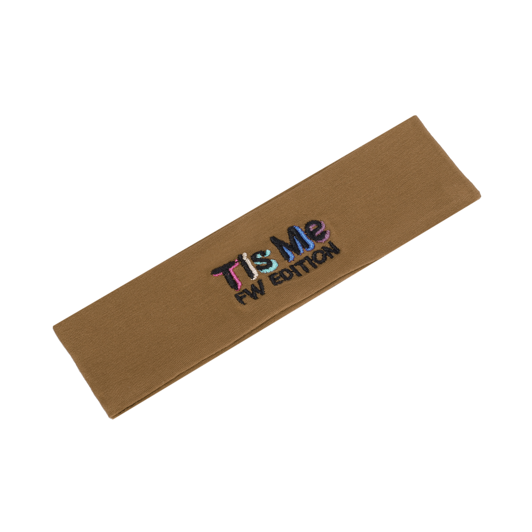 sweatband colored embroidery
