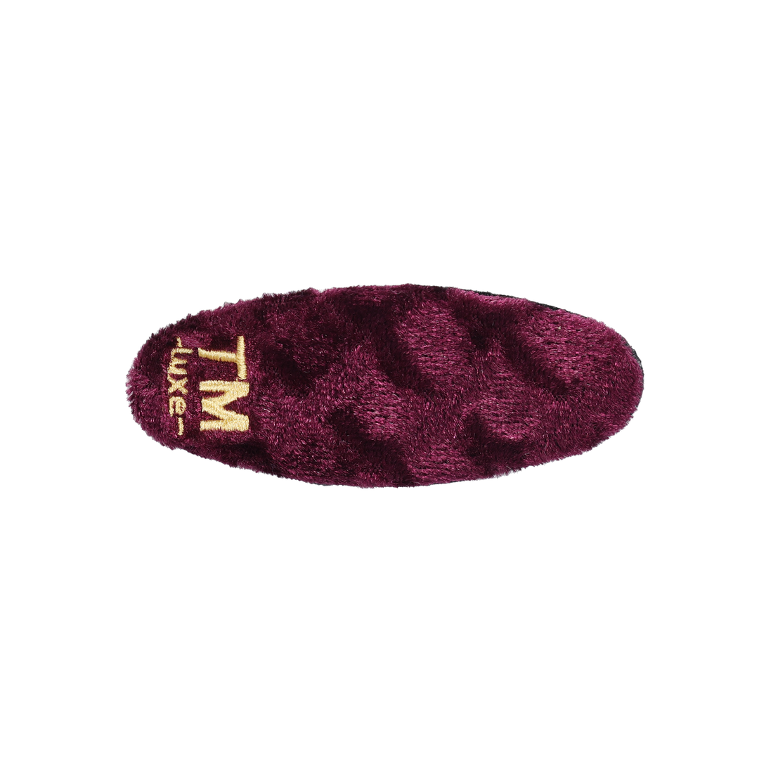 clip luxe velvet barette